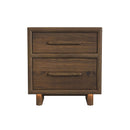 Brisbane Nightstand with USBC and LED in Brown - Michael's Discount Furniture