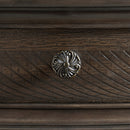 Brunswick 5-Drawer Chest in Mahogany - Michael's Discount Furniture