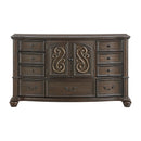 Brunswick 7-Drawer Dresser in Mahogany - Michael's Discount Furniture