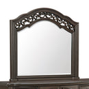 Brunswick Dresser and Mirror Set in Mahogany - Michael's Discount Furniture