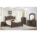 Brunswick 5-Drawer Chest in Mahogany - Michael's Discount Furniture
