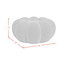 Bubble Swivel Chair and Ottoman in Grey - Michael's Discount Furniture