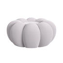 Bubble Swivel Chair and Ottoman in Grey - Michael's Discount Furniture