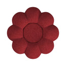 Bubble Swivel Chair and Ottoman in Red - Michael's Discount Furniture