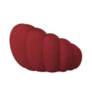 Bubble Swivel Chair and Ottoman in Red - Michael's Discount Furniture