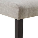 Lexi Tufted Fabric Side Chair in Beige (2 Per Pack) - Michael's Discount Furniture