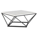 Riko Coffee Table W/ Metal Leg - Michael's Discount Furniture
