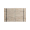 (D680-33) Callista- Folding Top Dining Table- Beach/Natural Metal - Michael's Discount Furniture