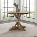 (D680-30) Callista- Round Dining Table- Beach/Natural - Michael's Discount Furniture