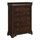 Cameron Cherry Sleigh Bedroom Set - Michael's Discount Furniture
