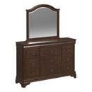 Cameron Cherry Sleigh Bedroom Set - Michael's Discount Furniture