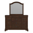 Cameron Cherry Dresser & Mirror Set - Michael's Discount Furniture