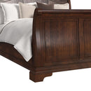 Cameron Cherry Sleigh Bedroom Set - Michael's Discount Furniture
