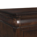 Cameron Cherry Sleigh Bedroom Set - Michael's Discount Furniture