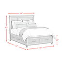 Canterbury Storage Bed - Michael's Discount Furniture