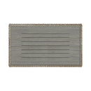 Carmona 6PC Conversion Set in Natural and Olefin Beige with Ottoman - Michael's Discount Furniture