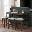 Caesar Occasional Bar Table Single Pack (Table + Three Stools) - Michael's Discount Furniture