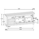 Payne TV Stand - Michael's Discount Furniture