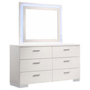Felicity Dresser with LED Mirror - Michael's Discount Furniture