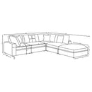 Serene Modular Sectional Sofa - Michael's Discount Furniture