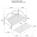 Redding Daybed with Trundle - Michael's Discount Furniture