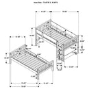 Dakota Bunk Bed - Michael's Discount Furniture