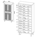 Teller Shoe Cabinet - Michael's Discount Furniture