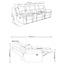 Bahrain Power Home Theater Seating - Michael's Discount Furniture