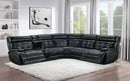 Hewitt Dual Power Reclining Sectional - Michael's Discount Furniture