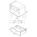 Robyn Nightstand - Michael's Discount Furniture