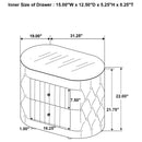 Sonya Nightstand - Michael's Discount Furniture