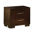 Jessica Nightstand Panels Cappuccino (Set of 2) - Michael's Discount Furniture