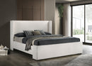 Alamosa Wingback Platform Bed - Michael's Discount Furniture