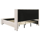Alamosa Wingback Platform Bed - Michael's Discount Furniture