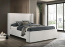 Alamosa Wingback Platform Bed - Michael's Discount Furniture