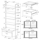 Owens Wall Shelf Set - Michael's Discount Furniture