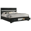 Miranda Panel Platform Storage Bed - Michael's Discount Furniture