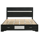 Miranda Panel Platform Storage Bed - Michael's Discount Furniture