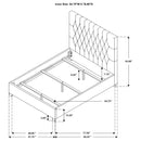 Chloe Panel Bed - Michael's Discount Furniture
