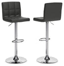 Bellatier Adjustable Height Bar Stool - Michael's Discount Furniture