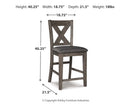 Caitbrook Counter Height Dining Package - Michael's Discount Furniture