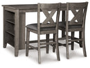 Caitbrook Counter Height Dining Package - Michael's Discount Furniture