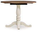 Wirloni Dining Drop Leaf Table - Michael's Discount Furniture