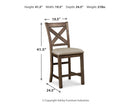 Moriville Counter Height Dining Set - Michael's Discount Furniture