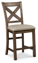 Moriville Counter Height Dining Set - Michael's Discount Furniture