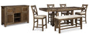 Moriville Counter Height Dining Set - Michael's Discount Furniture