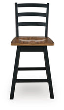 Wildenauer Counter Height Swivel Barstool - Michael's Discount Furniture