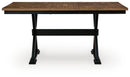 Wildenauer Counter Height Butterfly Extension Table - Michael's Discount Furniture