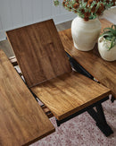 Wildenauer Counter Height Butterfly Extension Table - Michael's Discount Furniture