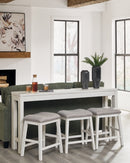 Robbinsdale Counter Height Dining Table and 3 Barstools Set - Michael's Discount Furniture